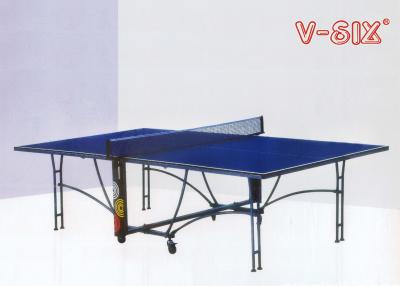 China U Been van de de Lijst Beweegbare Ronde Buis van het Structuur het Vouwbare Pingpong met Wielen Te koop