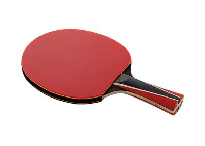 Cina Il ping-pong professionale fatto a mano batte il tipo unito di gomma maniglia di rendimento elevato in vendita