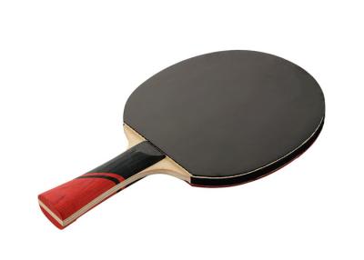 China 7 capas de teniente general de la cuchilla de madera sólida del revés del ping-pong del caucho/esponja del palo más poder en venta