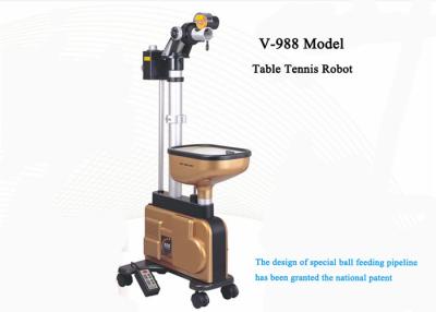 China Pavimente o tipo nenhuma bola que bloqueia o robô do tênis de mesa/encanamento de alimentação da bola à venda