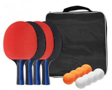 Chine Raquettes de ping-pong d'EVA 1.8mm de contreplaqué de noir de 5 couches à vendre