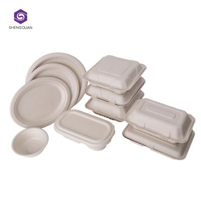 China Professional Manufacture Use Bagasse Bowl Camping Disposable Biodegradable Food Bowl for sale