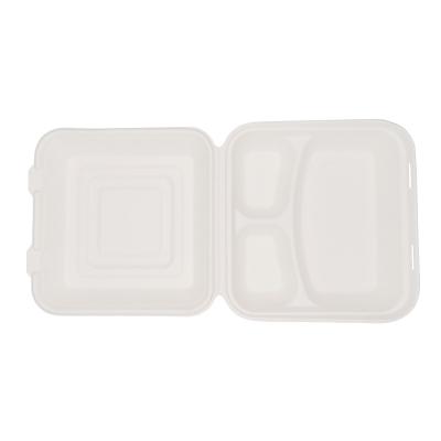 China Japanese Custom Made Disposable 3 Compartment Plastic Bowl 100% Biodegradable Disposable Bowl for sale