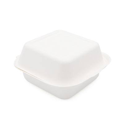 China 2020 Disposable The Latest Products Big Hamburger Box Material Wholesale for sale