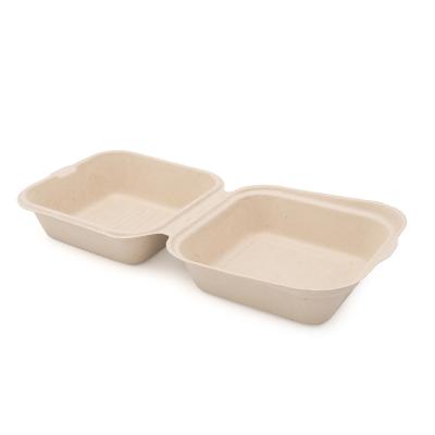 China Top quality disposable wide varieties round burger box food burger lunch box for sale