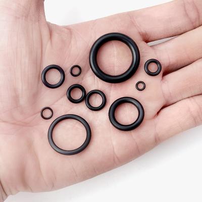 China Industry O Ring Seal Set 1440PCS NBR O-Ring KIT Rubber Thickness 1/1.5MM Nitrile O Rings Set NBR Waterproof Various Size Sealing for sale