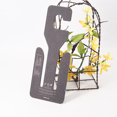 China Eco - Friendly Recyclable Kids Paper Hangers Recyclable Cardboard Hanger Recycled for sale