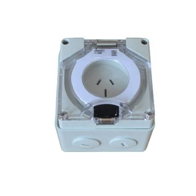 China IP66 56SO315 Industrial Single Phase 3 Pin Australia Standard 250V 15 Amp Waterproof Socket Australia Plug for sale