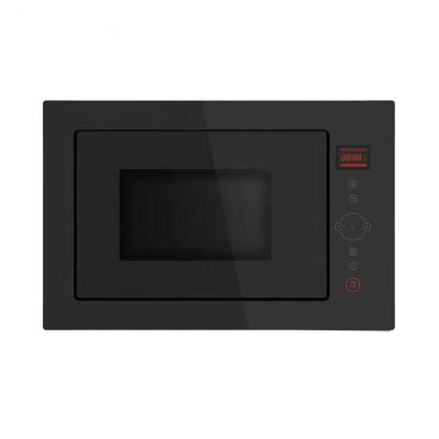 China Child safety lock/clock timer function digital control 25L/kitchen built in oven and built in convection grill microwave ovens with wholesale price for sale