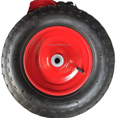 China Garment Shops 4.00-8 Rubber Wheels Rubber 8/400 Pneumatic Rubber Tire 4.00-8 Wheelbarrow Wheel for sale