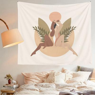 China Wholesale Art Sports Women Home Psychedelic Traditional Tapestry Rectangle Tapestries For Bedroom Aesthetic for sale