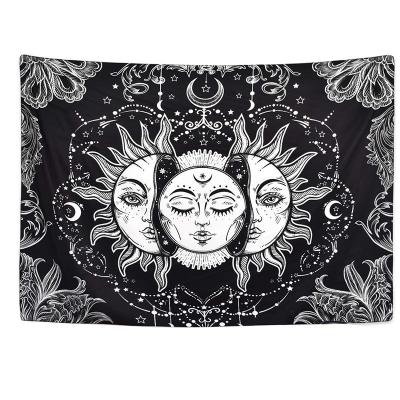 China Mandala Sun Tapestry Witchcraft Traditional Wall Hanging Boho Decor Moon Cover Psychedelic Tapestries Amazon Hot Sale for sale