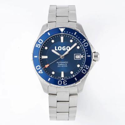 China New Movement SW200 WAY2013 Sapphire Mirror Blue Watch Automatic Mechanical Waterproof Alarm 43mm Diving Watch for sale