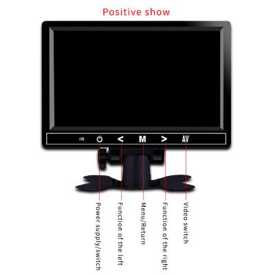 China 1024*600 60Hz 7 Inch LCD TV Car Stereo High Definition Monitor For All Car for sale