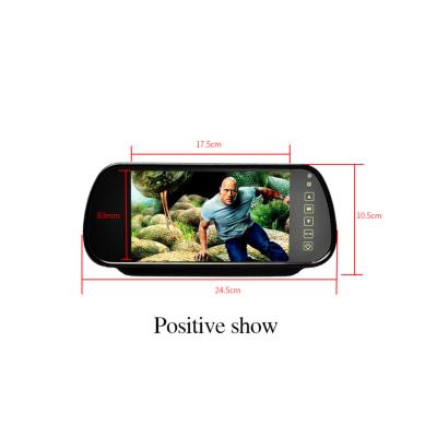 China Car Stereo Parking Sensor With 5 Inch Mirror Dvr Parking Surveillance Car Video Parking Radar Detector for sale