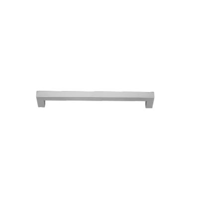 China OEM Square Tube Door Pull Handle Modern 304 Stainless Steel Pull Handle Bathroom Sliding Door Pull Handle for sale