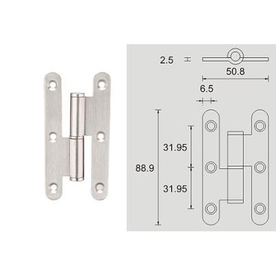 China Factory Direct Sale Hinge 304 Stainless Steel Hinges Modern Bedroom Door Hinge for sale