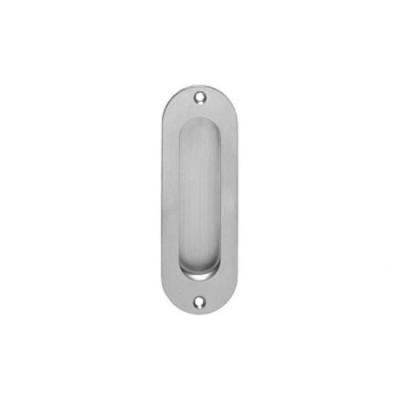 China Modern oval flush concealed recessed sliding doors flush pull handles for sale