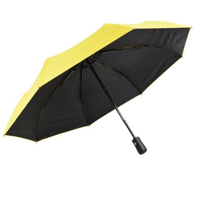 China CLASSIC Custom Windproof Sunny Uv Protection 3 Times Automatic Umbrella For High Brand Gifts for sale