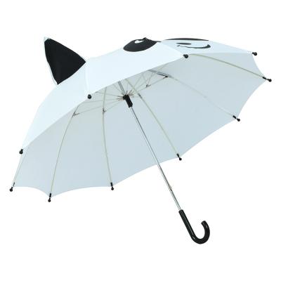 China All In 1 20 Inch 3D Panda Pattern Kids Cartoon Handle Child Umbrella for sale