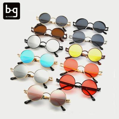 China METAL SUNGLASSES shape hot selling Sung Glasses Hip Hop Sunglasses metal frames UV400 sunglasses for sale