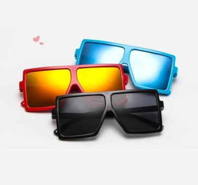 China Injection SUNGLASSES/FASHION SUNGLASSES Kids Frame Glass Dollar General Plastic Square Sun Vintage OEM Uv400 Fashionable Kids Sunglasses for sale