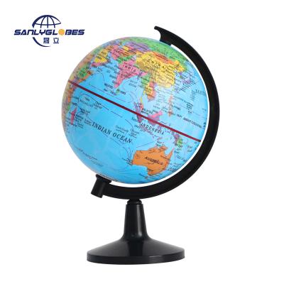 China Cheap Education/Gifts/Supermarket World Map Globe 10.6cm Arched Globe Eco Friendly Globe For Kids for sale