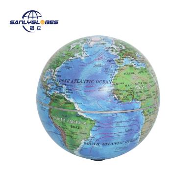 China New 2019 education/gift/supermarket style constellation world globe 10.6cm rotating globe for sale