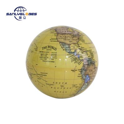 China Supermarket Zhejiang World Map Globe Plastic Material Geography High Quality Magic Rotating Education/Gifts/Globe for sale