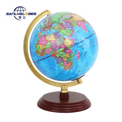 China 20cm Ruler Political Plastic Globe Education Sector/Gifts/Supermarket Environmental Friendly Materials for sale