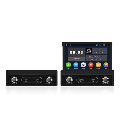 China Universal 7 Inch Car Multimedia Player GPS Navigation Head Unit Stereo GPS WIFI FM Stretch 1 Din Android Car Radio for sale