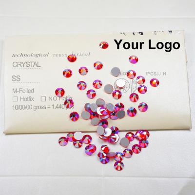 China Factory Envelope Paper Rhinestone Logo Dance Packing Package With u Eco - Friendly Glass Logo for sale