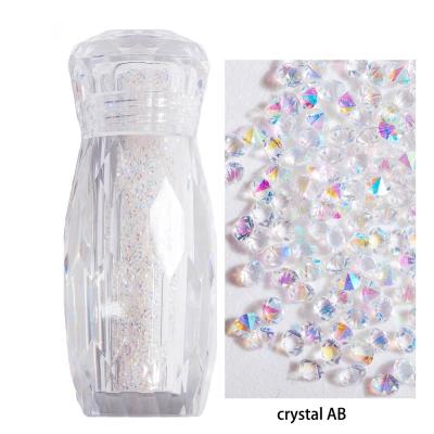 China Micro Crystal Eco-friendly Pixie Pointback For Nail Rocker Rhinestones December Home Of Yantuo ab Strass for sale