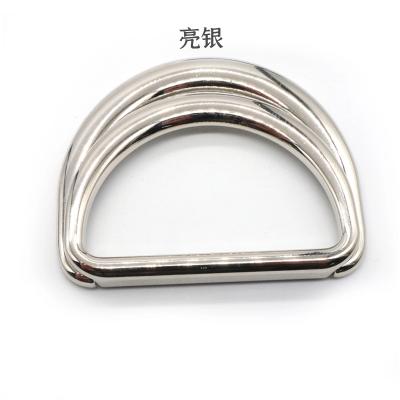 China Wholesale High Quality Fashion Washable Double D Clip Buckle Adjustable Belt Buckle For Garment for sale