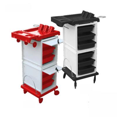 China Convenient Salon Trolley Beauty Equipment Manicure Shelves Trolley for sale