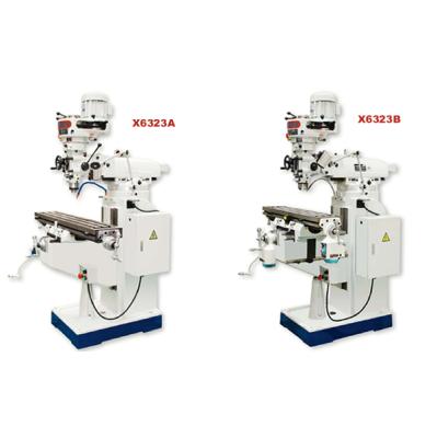 China X6323 Universal Vertical Pivot Head Turret Milling Machine Low Price 230x1246mm for sale