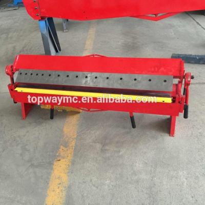 China Building material stores (W1.0X305, W1.0X610A, W1.0X915A, W1.5X1220) hand brake/pan and manual folding box brake machine with CE, best price for sale