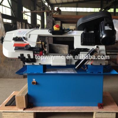 China Factory (BS-712N BS-712R) Metal Cutting Band Saw Machine By Motor Power With Rotary Worktable for sale