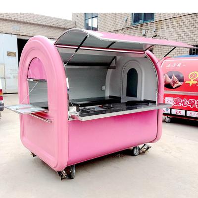 China High Quality CP-A230165210 Winery Street Food Trailer Shop Pancake Kioskcorn French Fries Food Trailer for sale