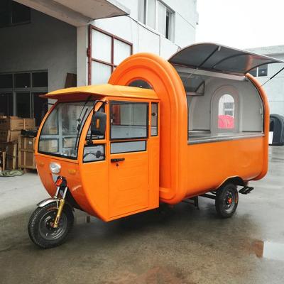 China Winery cart /motor tricycle food cart vending street food vending brand new decorative bike CP-G 230165230 with stable function for sale