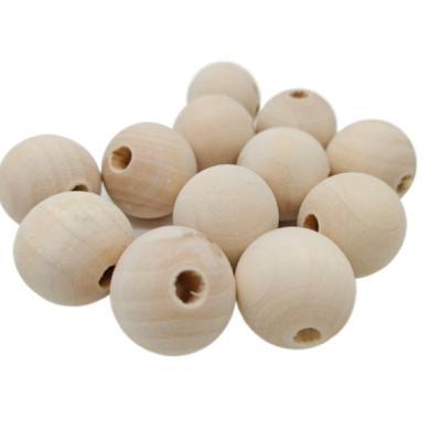 China Europe Wholesale Unfinished Eco - Friendly Wooden Charms Beads DIY Craft Supplies for sale