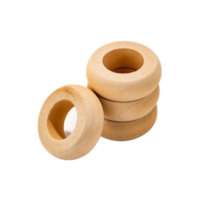 China Europe Handy Useful Craft Supplies 10pk Towel Rings Wooden Curtain Rings for sale