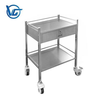 China New Hospital Trolley Sale Hospital Crash Cart Medical Dressing Trolley for sale