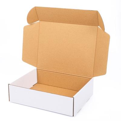 China Factory manufacture recyclable gift boxes wholesale with lid folding kraft paperboard package custom with logo kraft paper box for sale