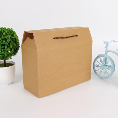 China Recyclable Cardboard With Corrugated Mailing Cardboard Handle Packaging Gift Custom Mailers Printing for sale