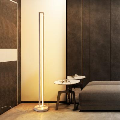 China Modern Simple Nordic Living Room LED Bedroom Lamp Bedside Lamp Vertical Floor Lamp for sale