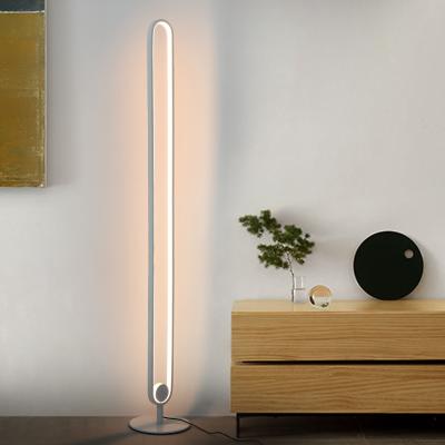 China New Modern App Music Control Remote Corner Standing Light Led Floor Lamp For Living Room Decoration for sale