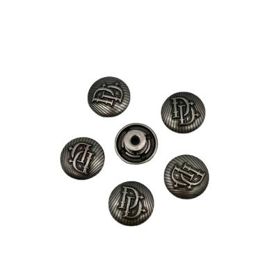 China Cheap Viable Fashion Jean Button Shank Button Jacket Brass Button For Clothes for sale