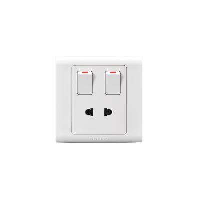 China AULMO CLASSIC MOLD HIGH QUALITY HOME USE 2GANG 1GANG SWITCH SOCKET for sale