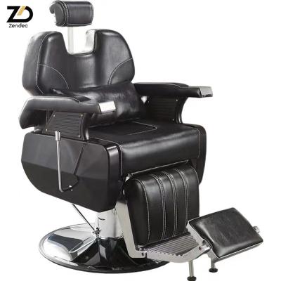 China Modern black gold hot sale exquisite styling barber chair salon chair chair for sale for beauty salon furniture for sale